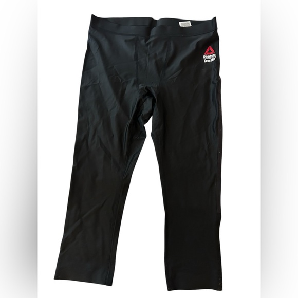 Reebok Cross Fit Black Workout‎ Pants Size XL Women’s Activewear - Picture 1 of 9